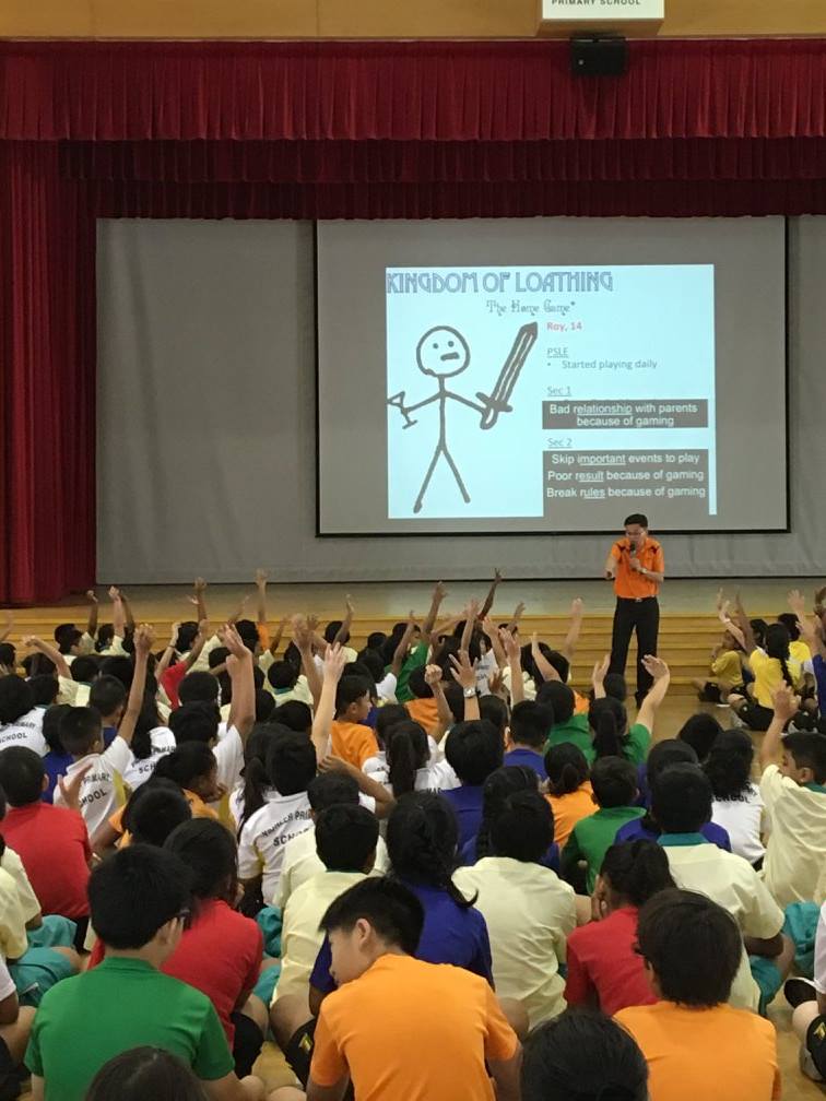 Pioneer Primary School Cyber Wellness Assembly