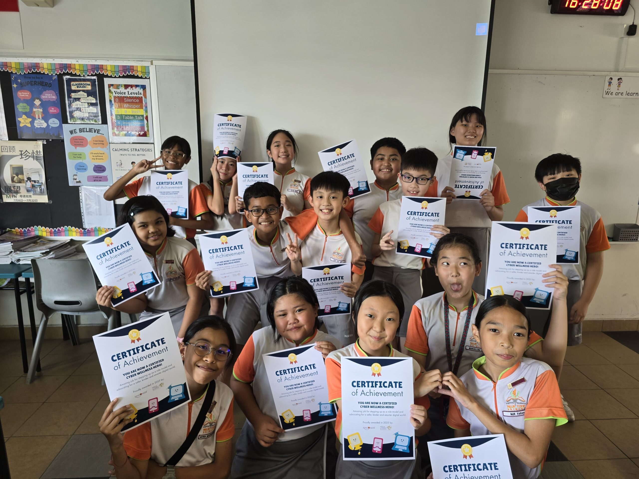 cyber wellness advocates primary school students