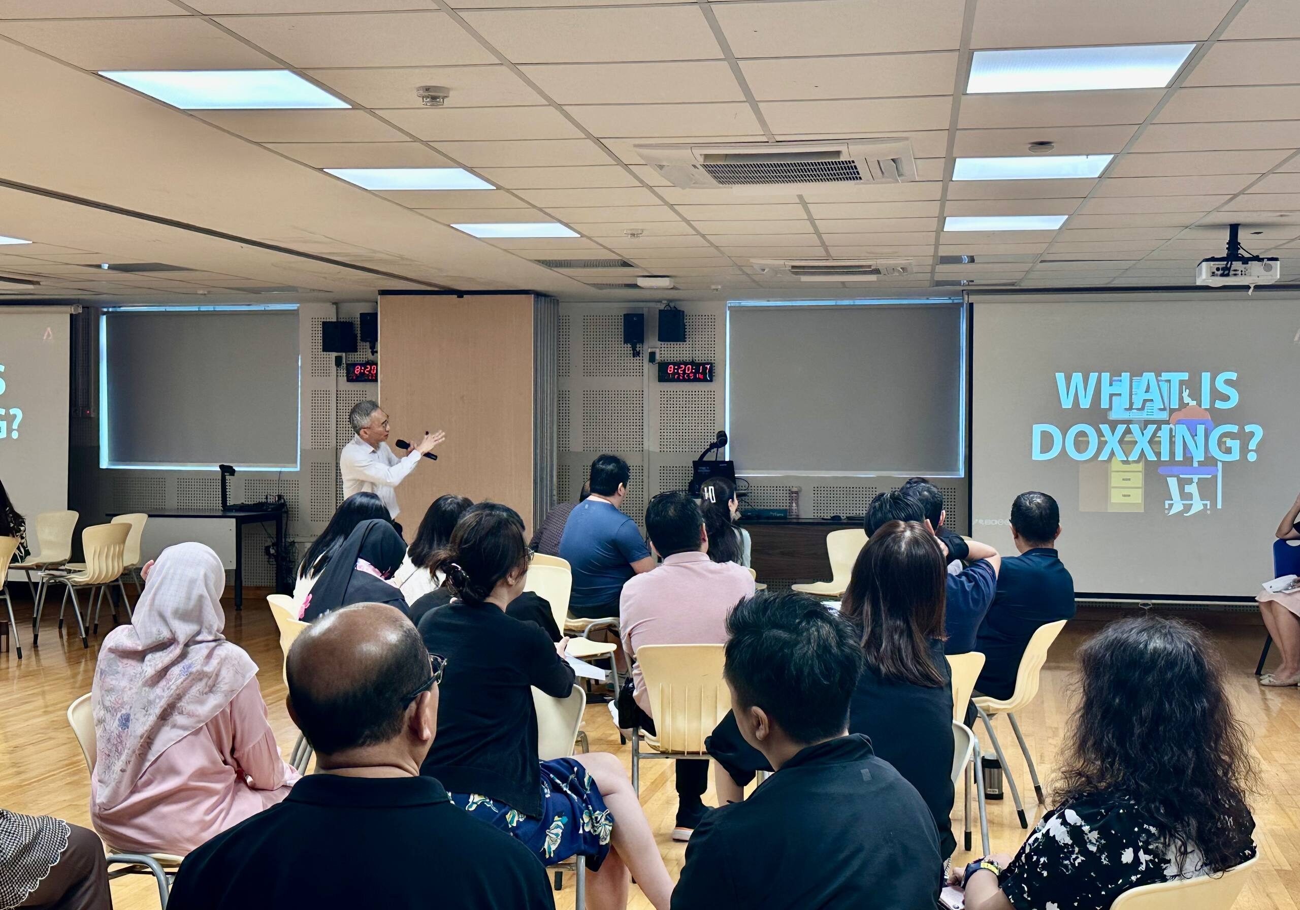 Cyber Wellness Workshop for Teachers in Singapore